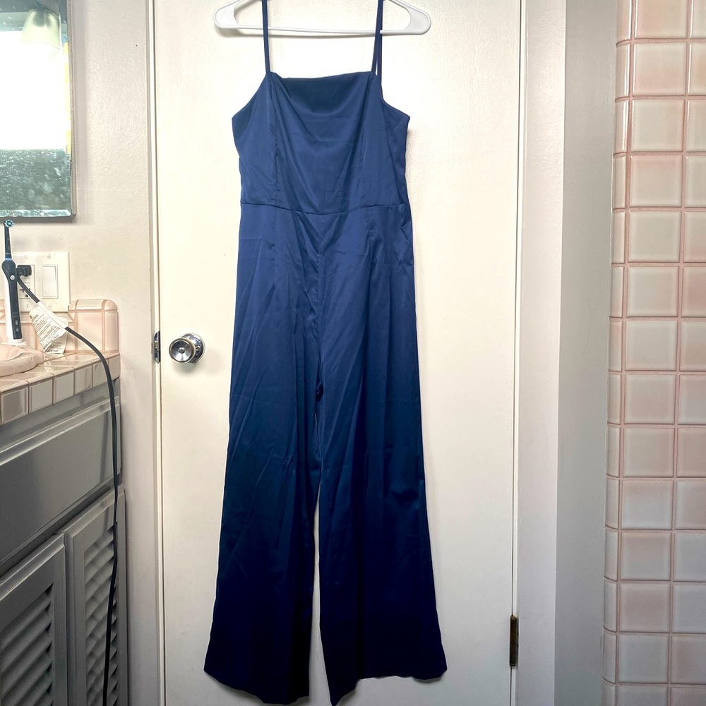 Navy Blue Romper
